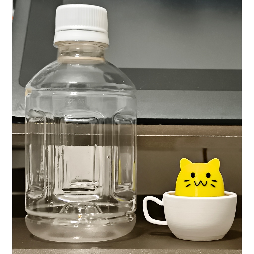 にゃんぷっぷーカチャカチャマスコット(黒)