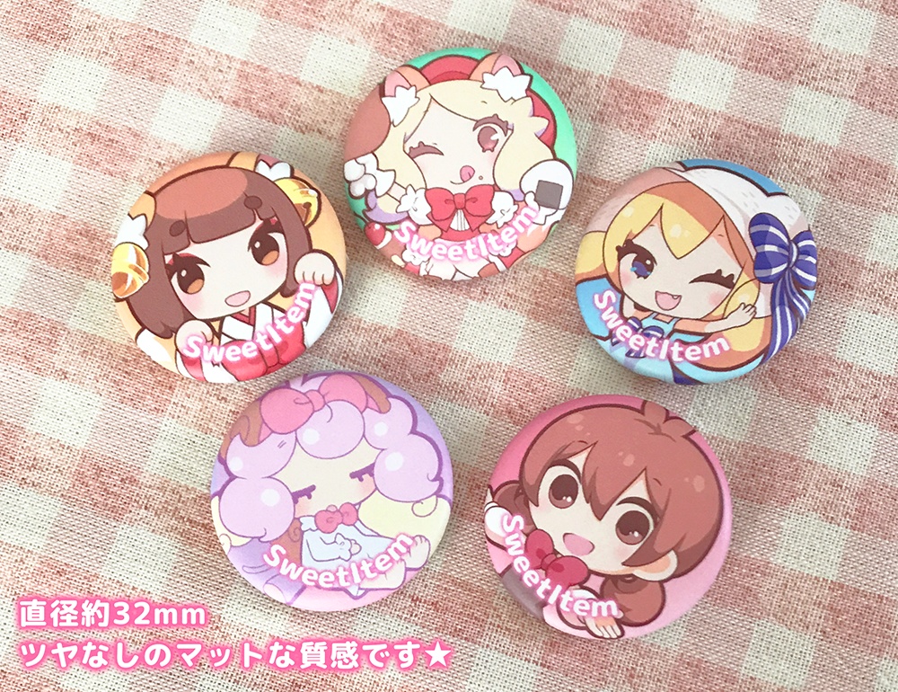 ふぇありーているず！　小さめ缶バッジ
