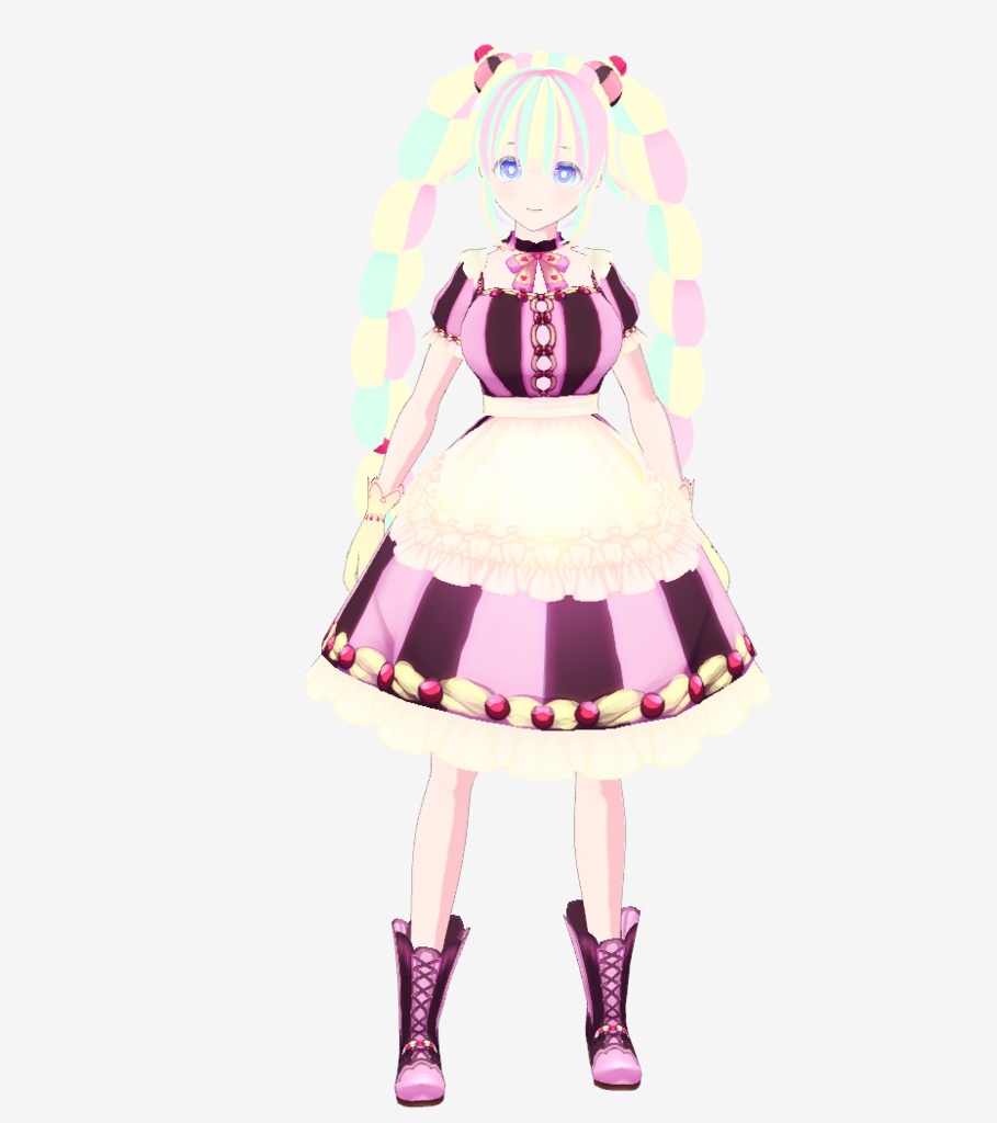 【Vroid製アバター】02:cupcake