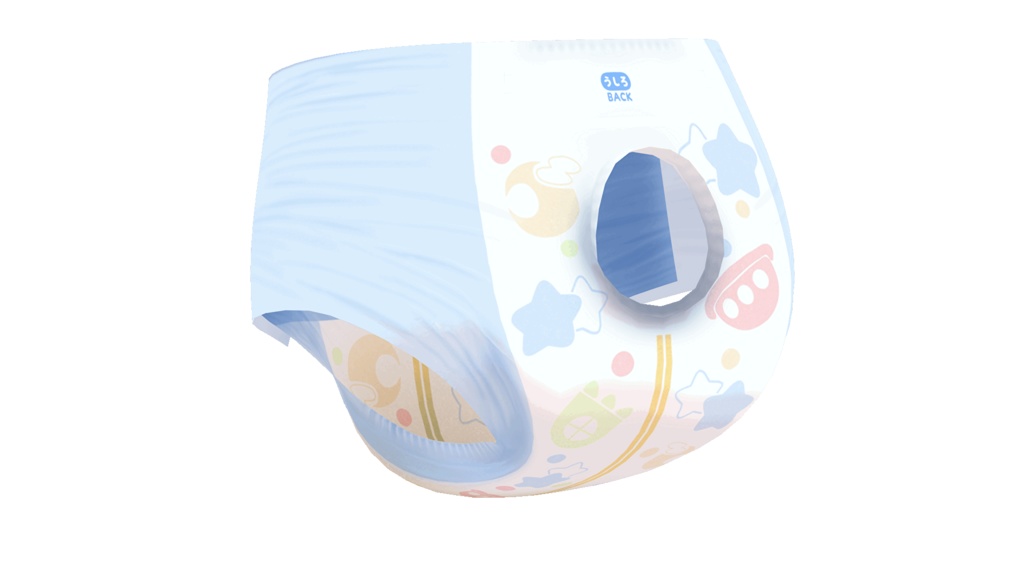 【第2弾】5回+αおも◯し出来る3Dおむつ【Ku・Mayu・シャロ・レグルス2.0・レム】