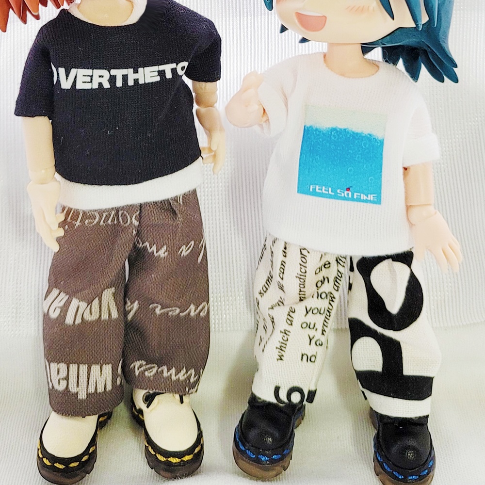 英字ワイドパンツ【AKG27】