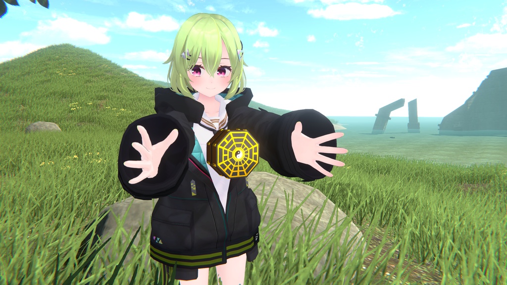 【VRC想定】ミニ八卦炉