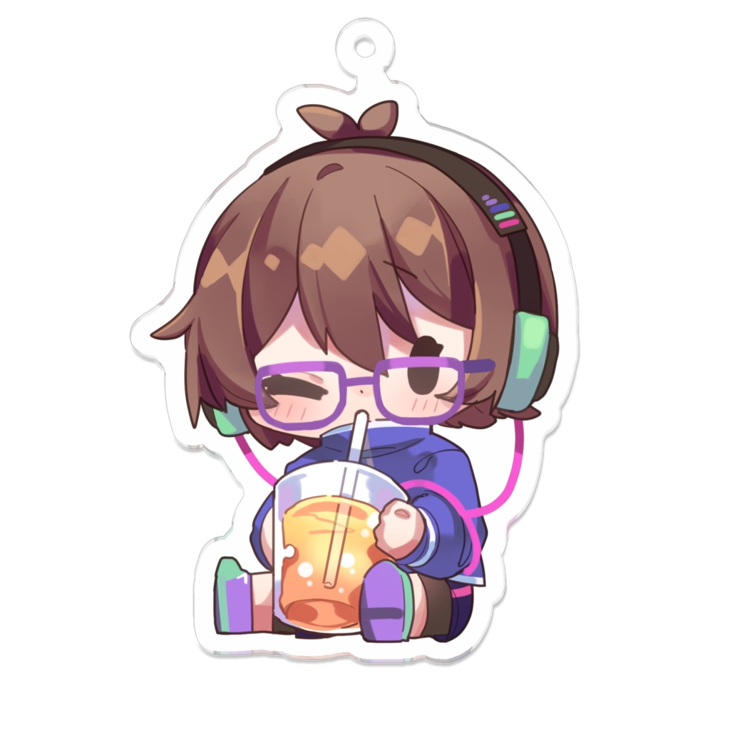 くろれみアクリルキーホルダー