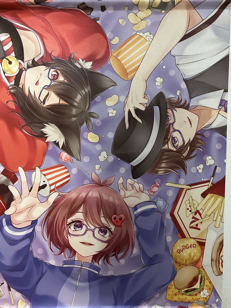 【B2サイズ】くろれみタペストリー