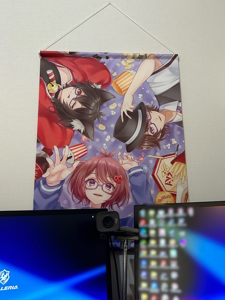 【B2サイズ】くろれみタペストリー