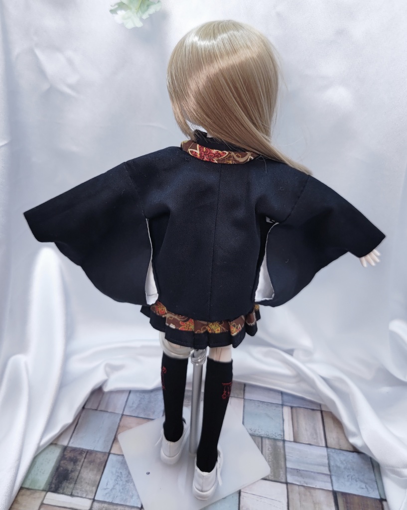 ☆【SALE】私立あかねすたいる学園制服セット MDD/DDPサイズ(桃×茶色地に紅葉)☆