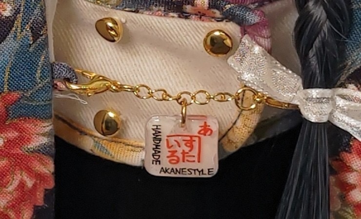 ☆【SALE】私立あかねすたいる学園制服セット MDD/DDPサイズ(白×水色地に花柄)☆