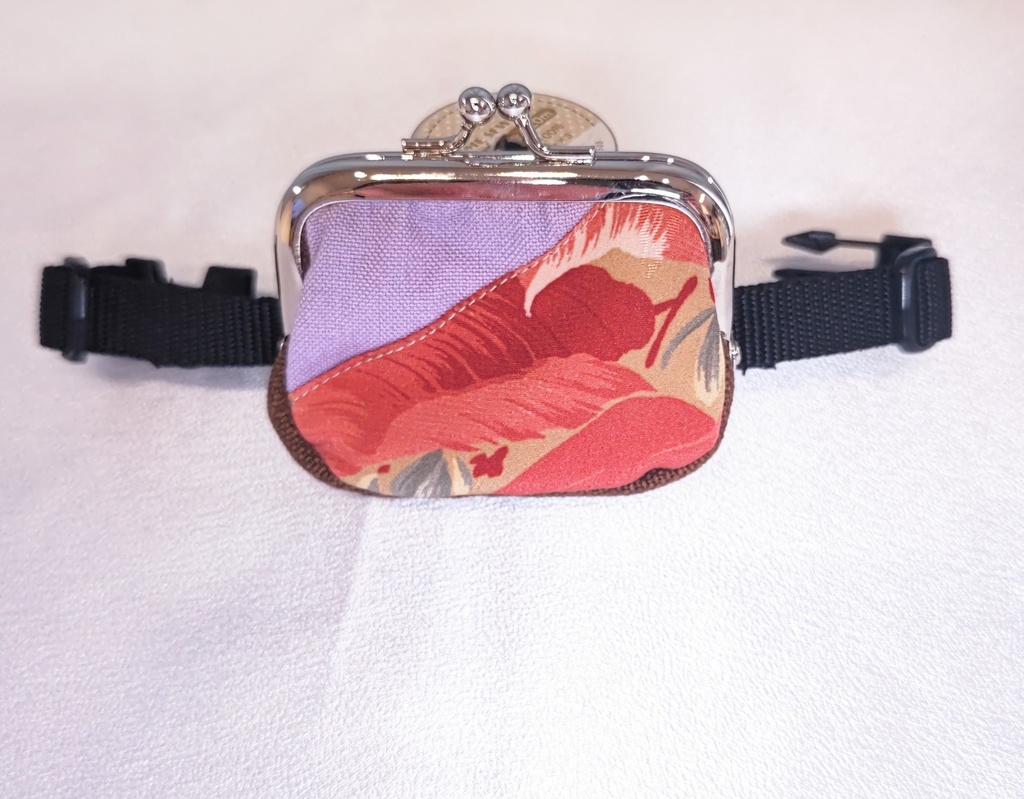 ☆がま口ボディバッグ兼ウエストバッグ(ドールサイズ)☆