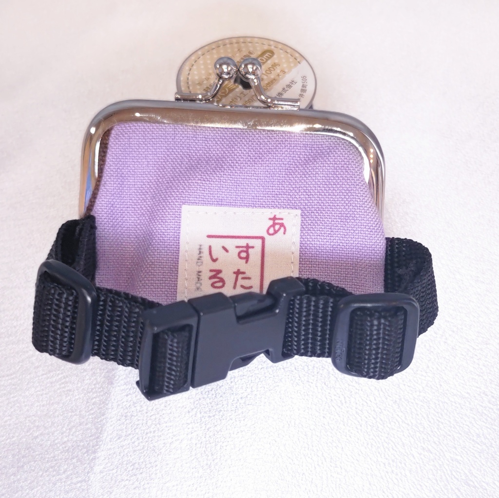 ☆がま口ボディバッグ兼ウエストバッグ(ドールサイズ)☆