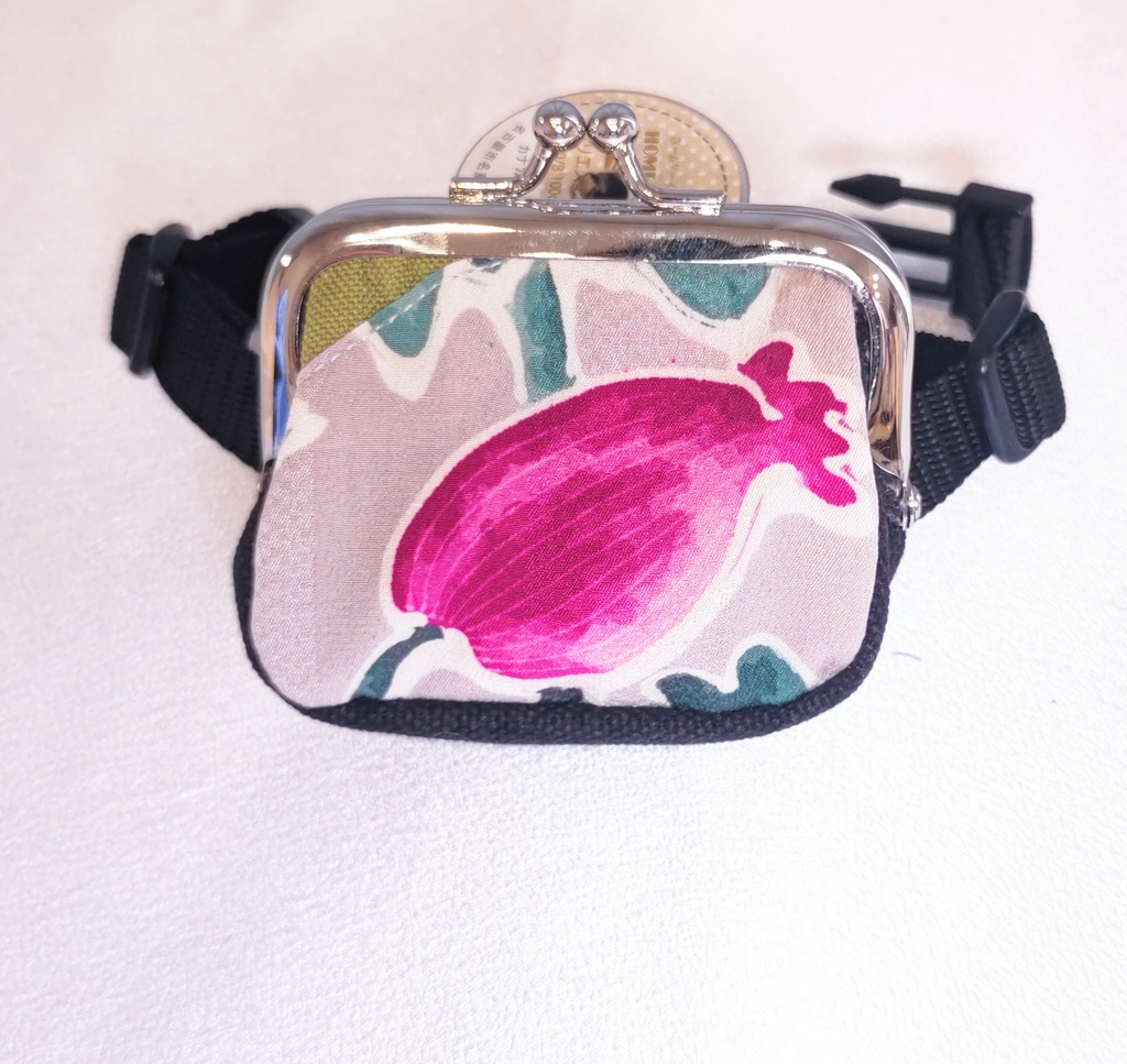 ☆がま口ボディバッグ兼ウエストバッグ(ドールサイズ)☆