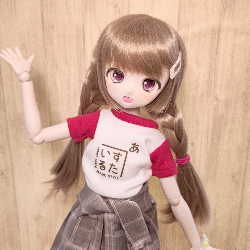 ☆あかねすたいるロゴTシャツ(ドールちゃん用)☆