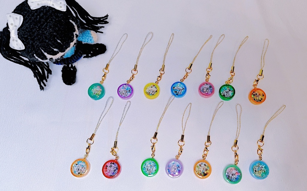 ☆あかねすたいるロゴ入りプチシェイカーストラップ☆