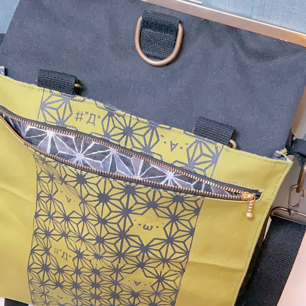 ☆がま口スリーウェートート☆