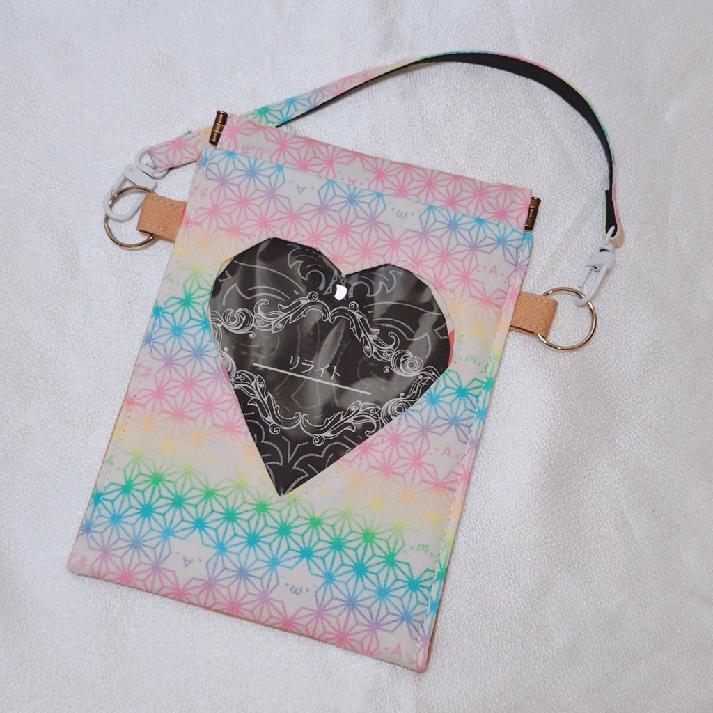 ☆ハートウインドウの推しぱっくん(ちょっとおおきいさいず)☆