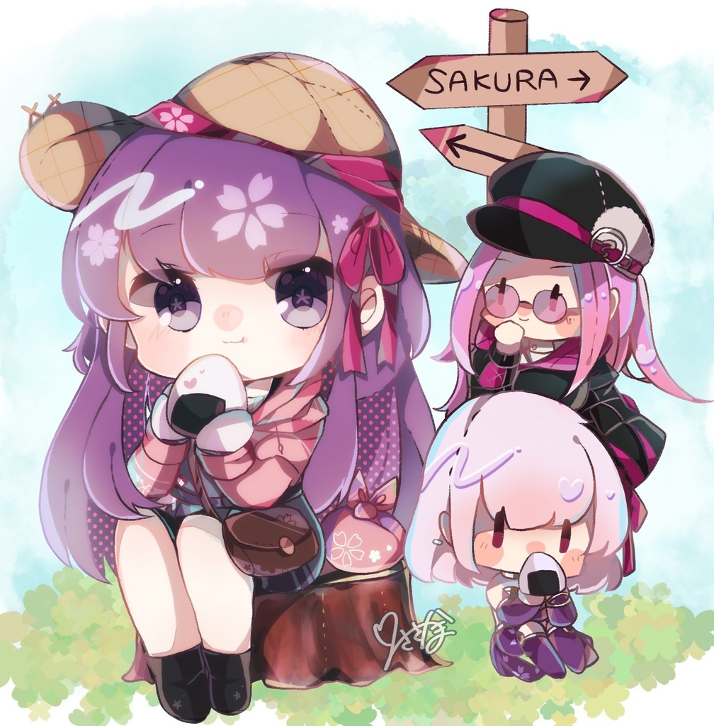 桜ちゃんアクリルスタンドセット