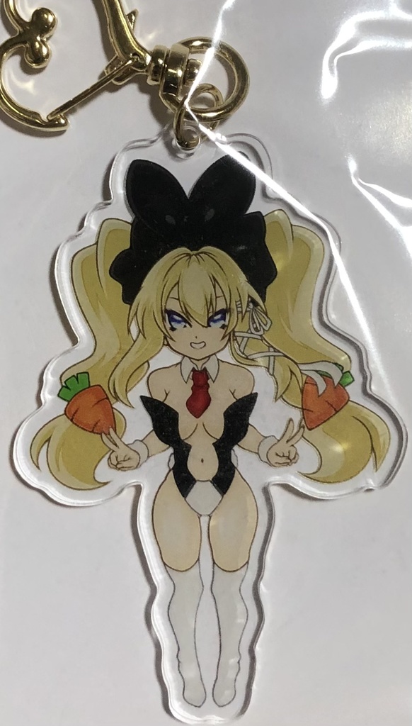 びびび　舞姫ゆらら　バニーガール　アクキー