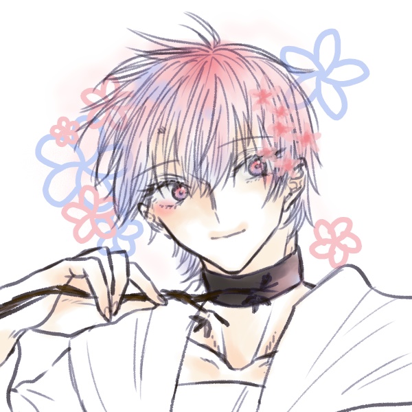 欠音トモヤ-桜-缶バッジ