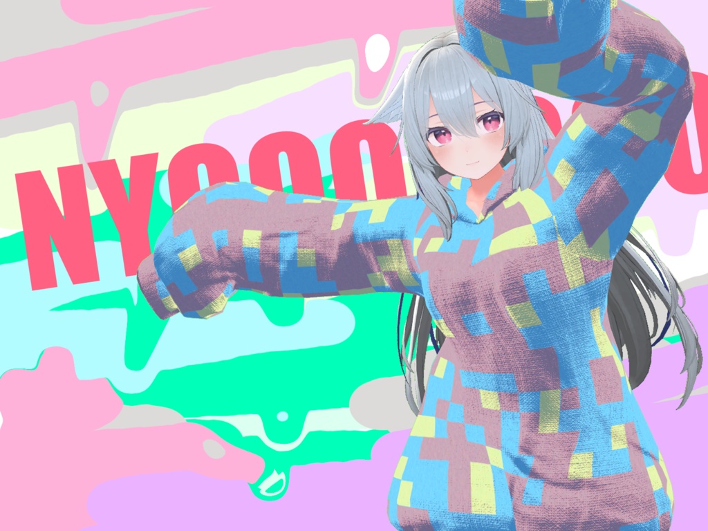 【VRC】【桔梗ちゃん対応】ぶかぶかぱーかー