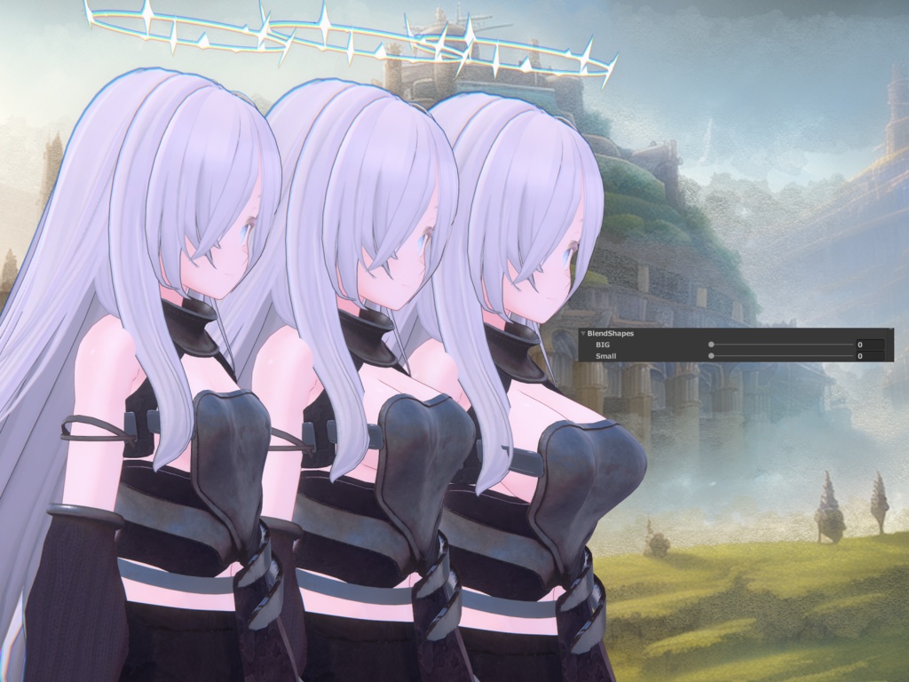 【桔梗ちゃん対応】【カリンちゃん対応】【VRC】ファンタジー系RPGあるあるな剣士の軽装備