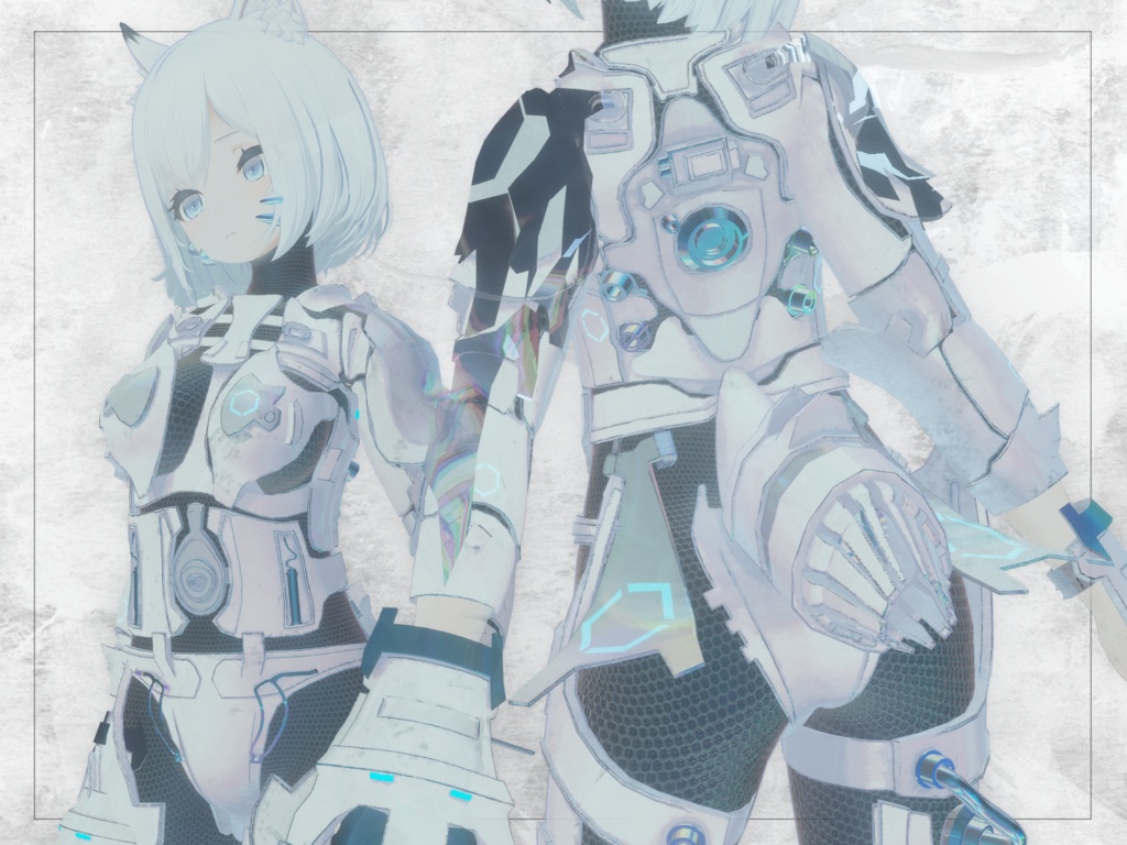 【狐雨ちゃん対応】【INABAちゃん対応】【VRC】-cyber series- FUZITUBO