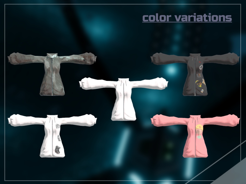 【森羅ちゃん対応】【狐雨ちゃん対応】【VRC】cyber_PA=KA