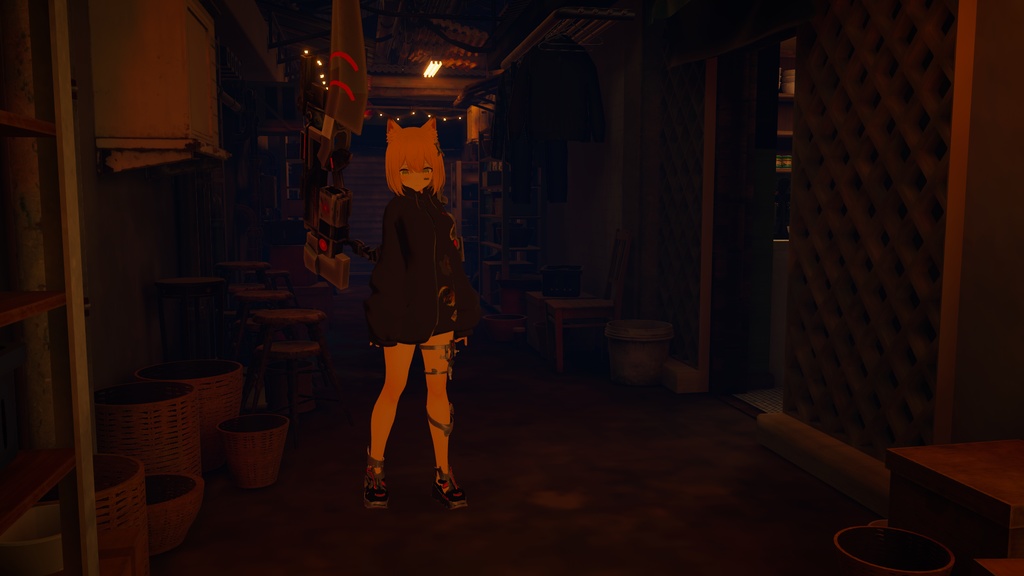 【森羅ちゃん対応】【狐雨ちゃん対応】【VRC】cyber_PA=KA