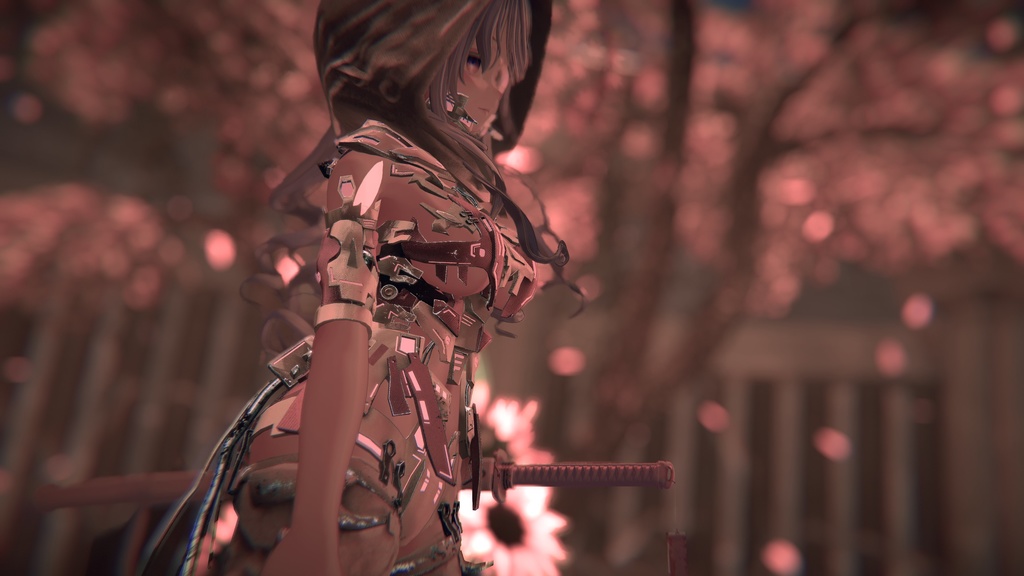 -cyber series- BUGBUG armor【VRC】【4アバター対応】