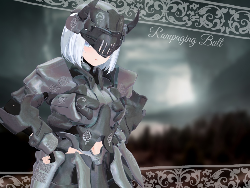 猛牛の鎧【VRC】【3アバター対応】