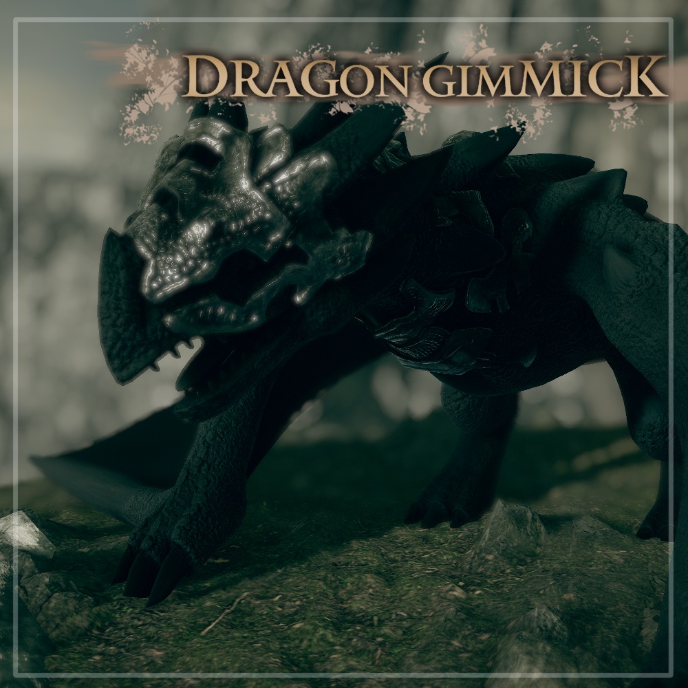 「MA対応」dragon gimmick　新モデル追加