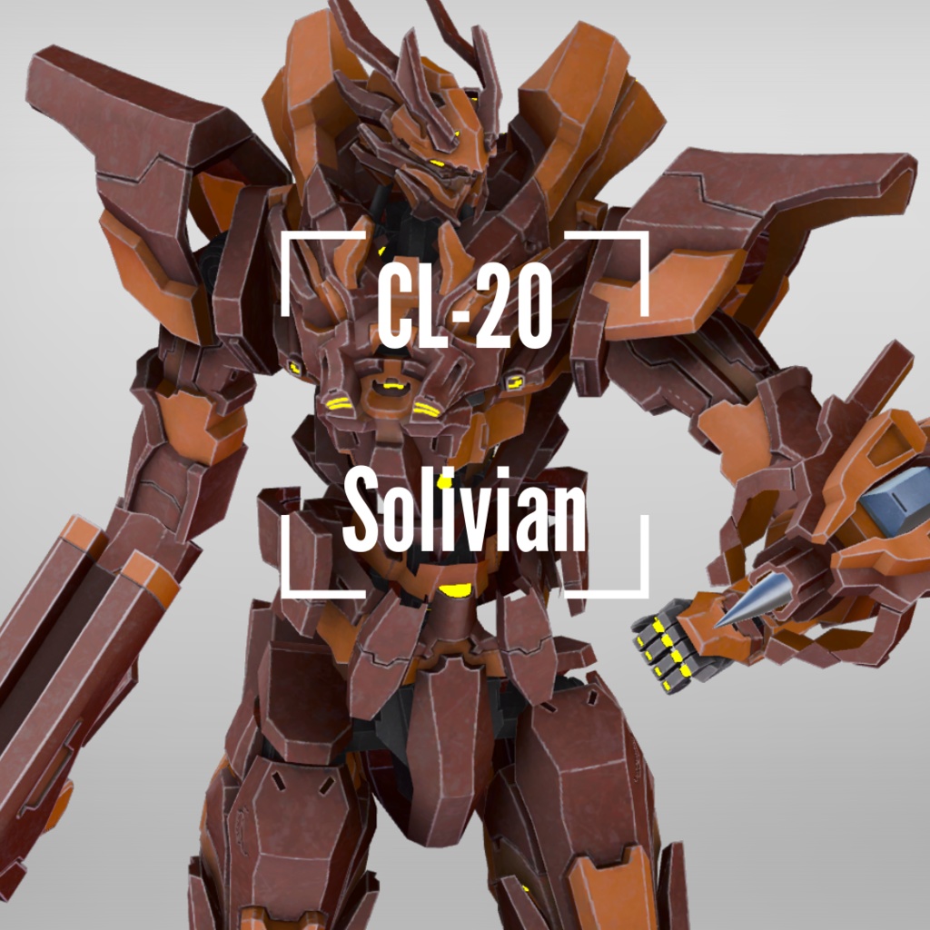 TIBIROBO GIMMICK モデル「CL-20 _Solivian_」