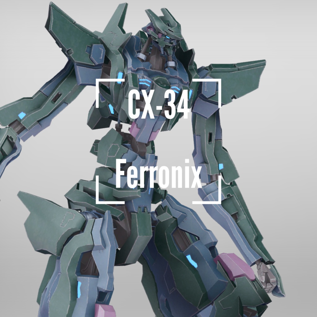 TIBIROBO GIMMICK モデル「CX-34 _Ferronix」