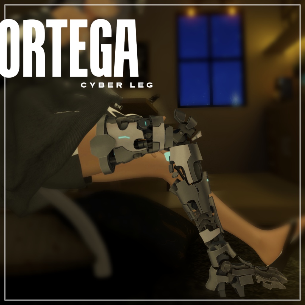 cyber leg_Ortega【9アバター対応】MA対応