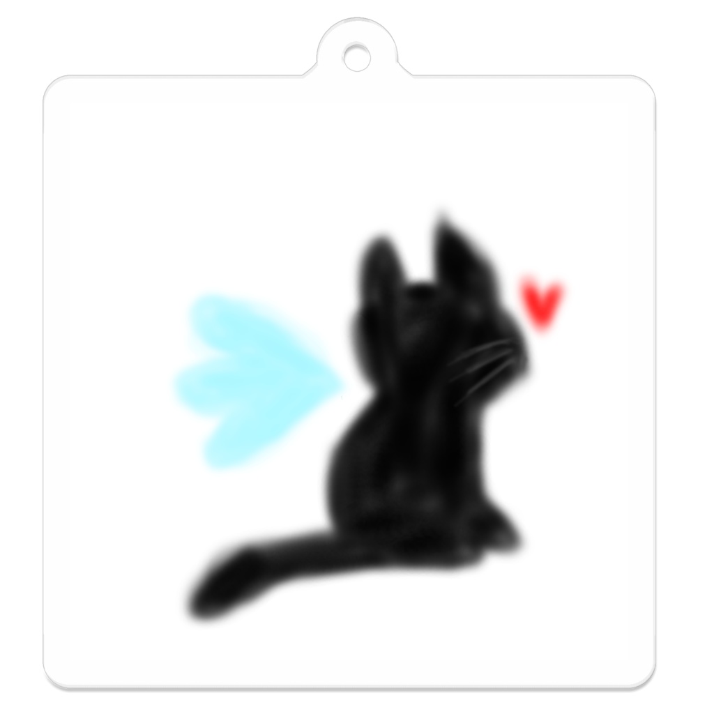 黒猫アクキー