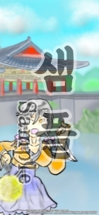 【無料】スマホ/PC対応壁紙 | 朝鮮三国時代・王宮(キャラ有り/背景差分)