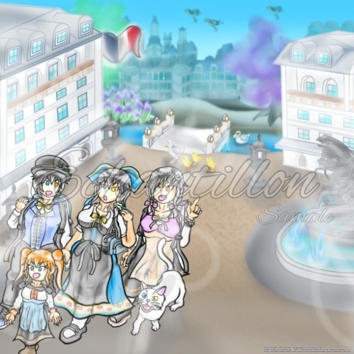 【無料】スマホ/PC壁紙|Promenade dans les rues de Paris〜フランスパリ路上歩き〜