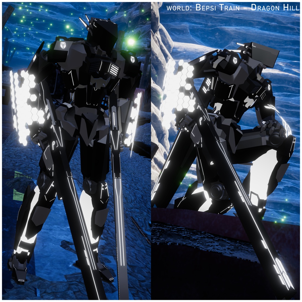 PERSES [3Dmodel] [VRchat] ペルセス VRChat向けアバター - KAI_Hideout - 6/6
