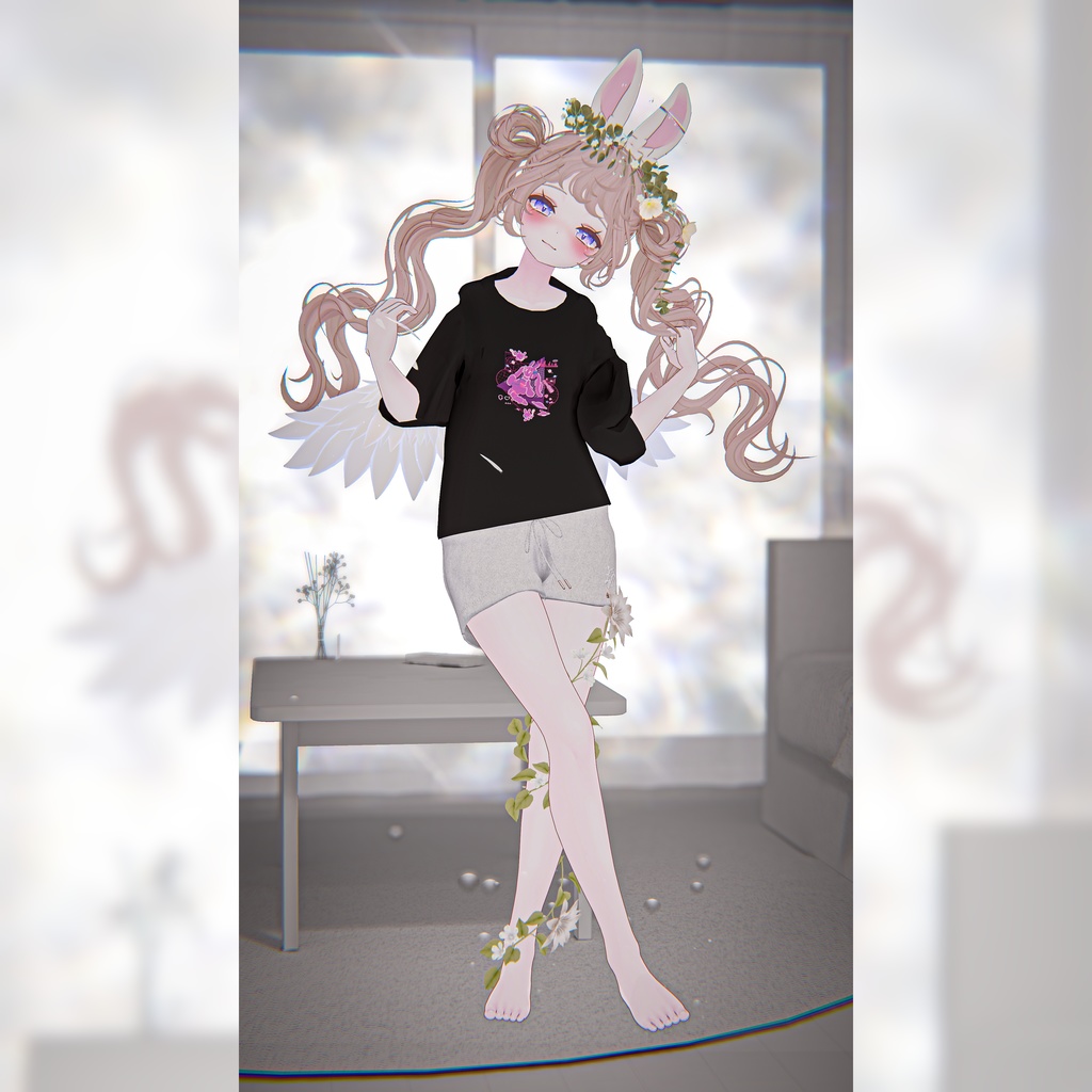 バーチャル版 宇宙ちも*Tシャツ