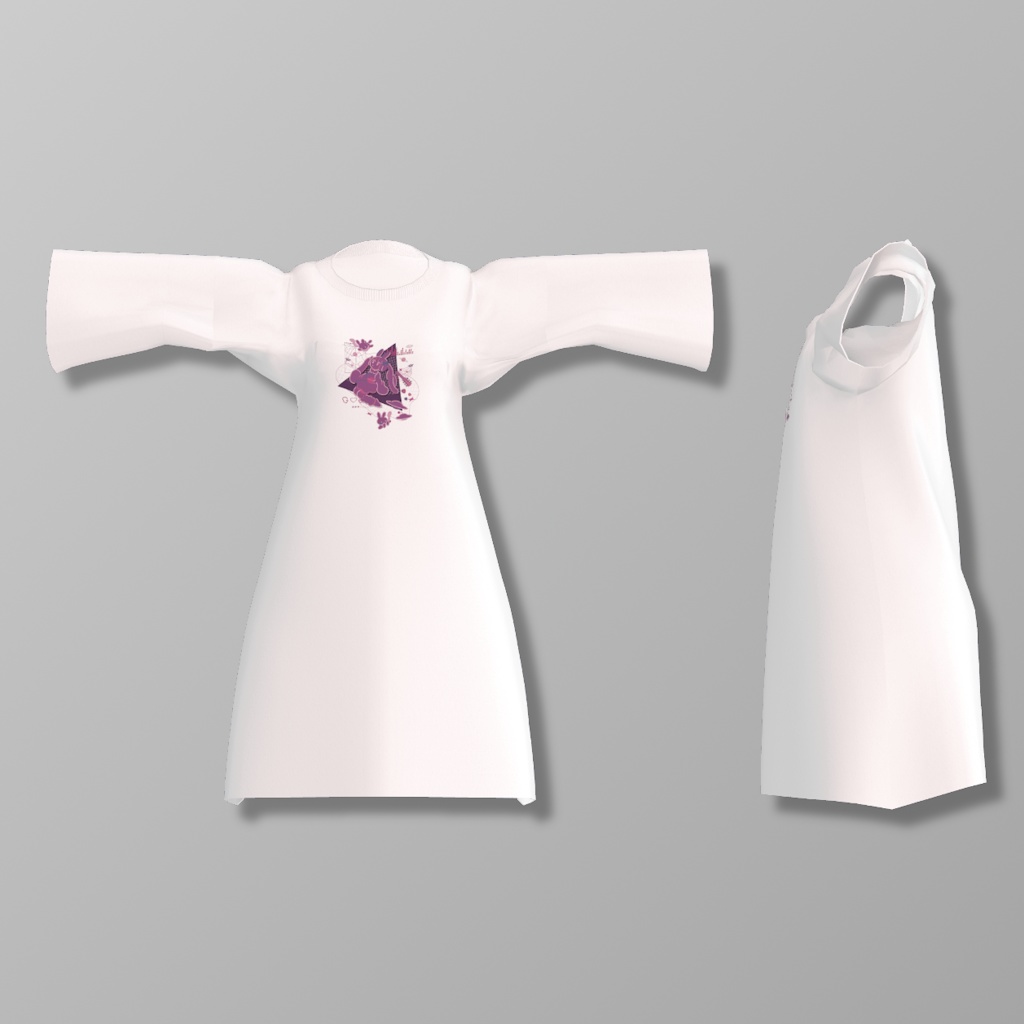 バーチャル版 宇宙ちも*Tシャツ