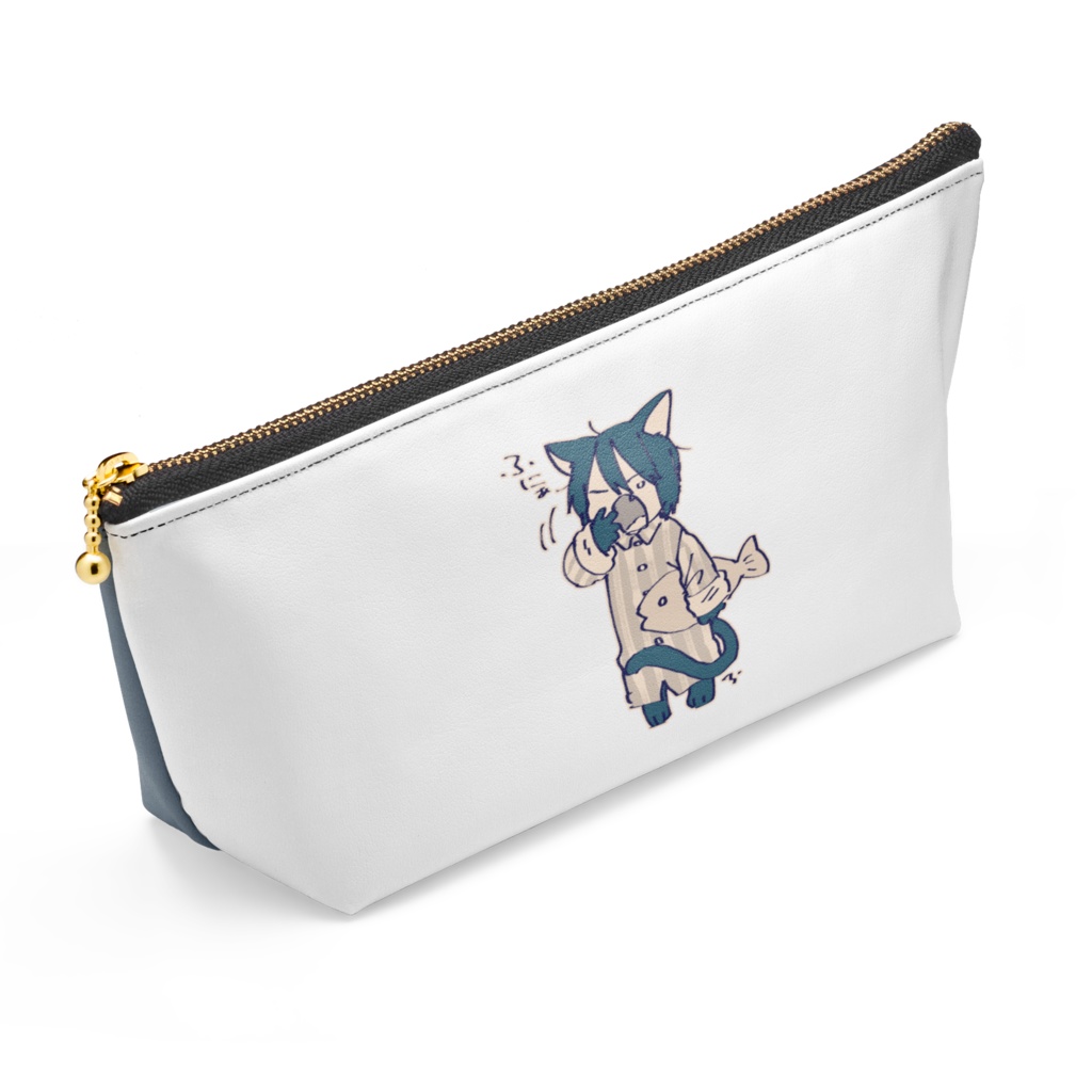 【ねこげりすけ】ポーチ