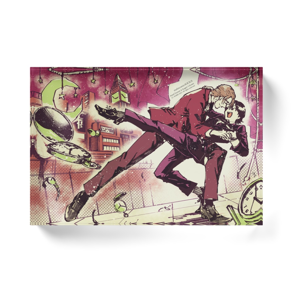 【Key-Box4種】アクリルブロック