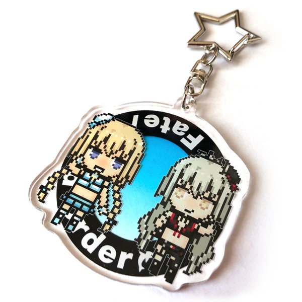 Wジャンヌアクリルキーホルダー