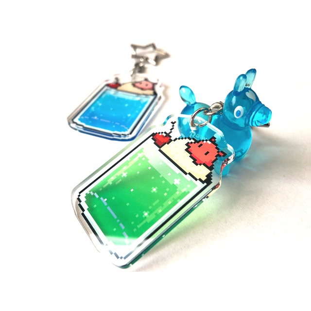 メンダコさんラムネソーダキーホルダー