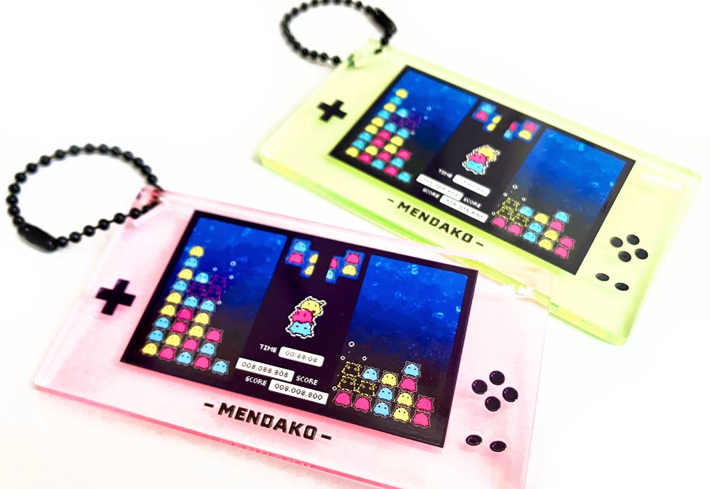 メンダコさんピコピコゲーム機アクリルキーホルダー