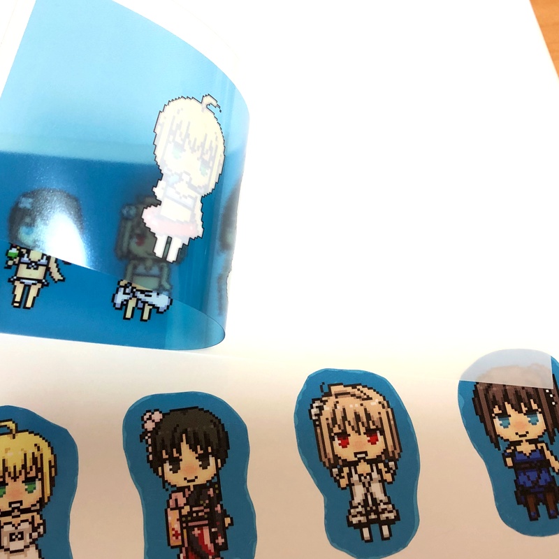 TYPE-MOON作品セルフカットシール vol.4