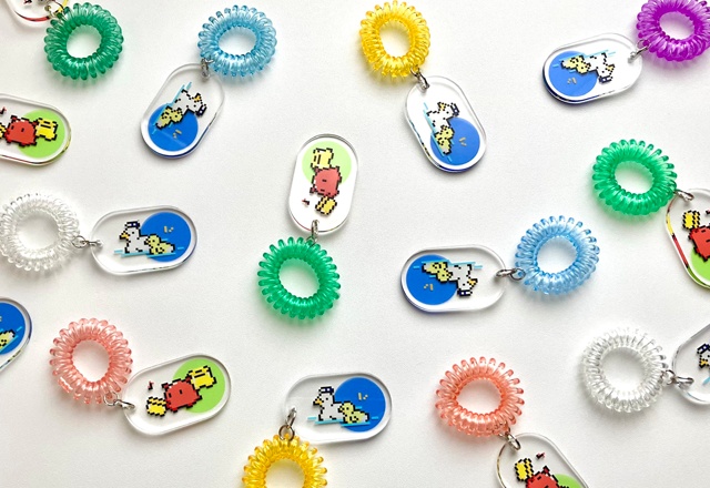 メンダコさん＆アヒルさん親子ボトルホルダー