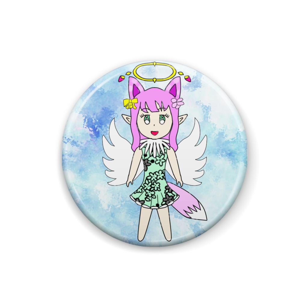 シャナミ 空 缶バッジ