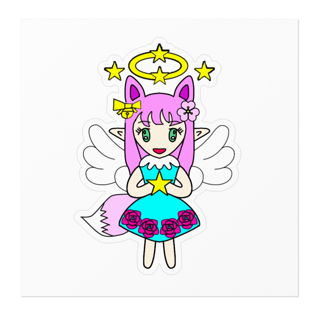 ラッキースターシャナミ ステッカー