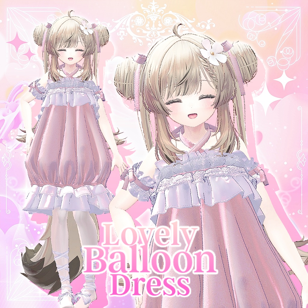[MANUKA] Lovely Balloon Dress