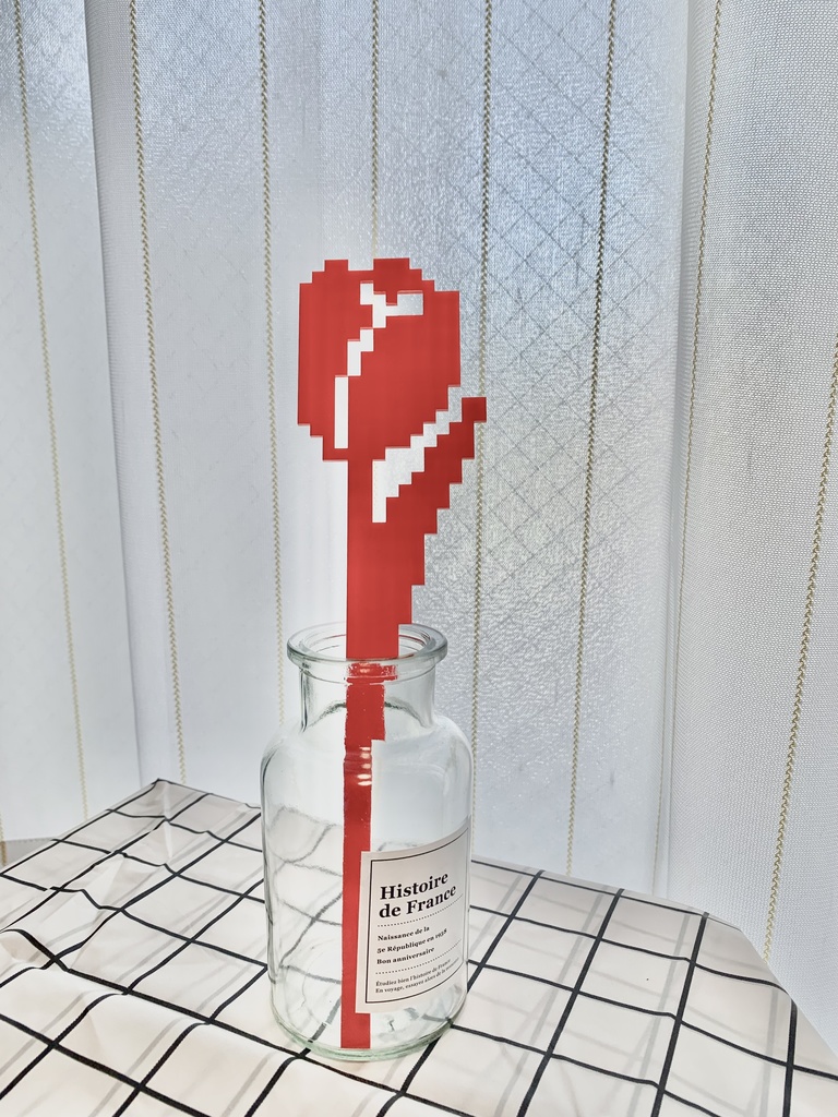 飾れるドット絵のお花(在庫)