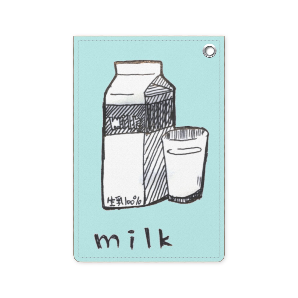 milkpack パスケース